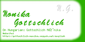 monika gottschlich business card